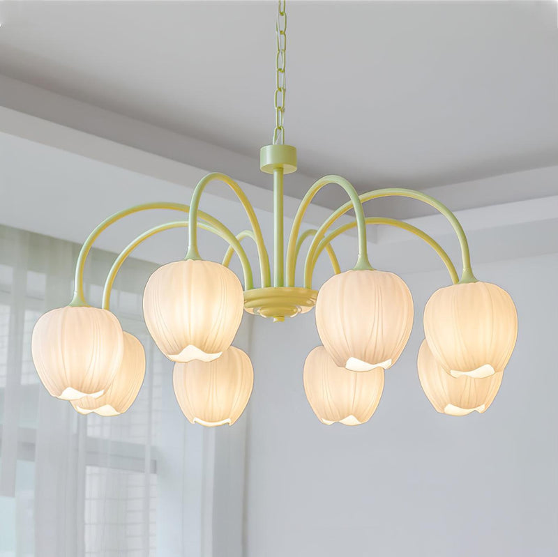 Lustre Tulipes Suspendues Élégant