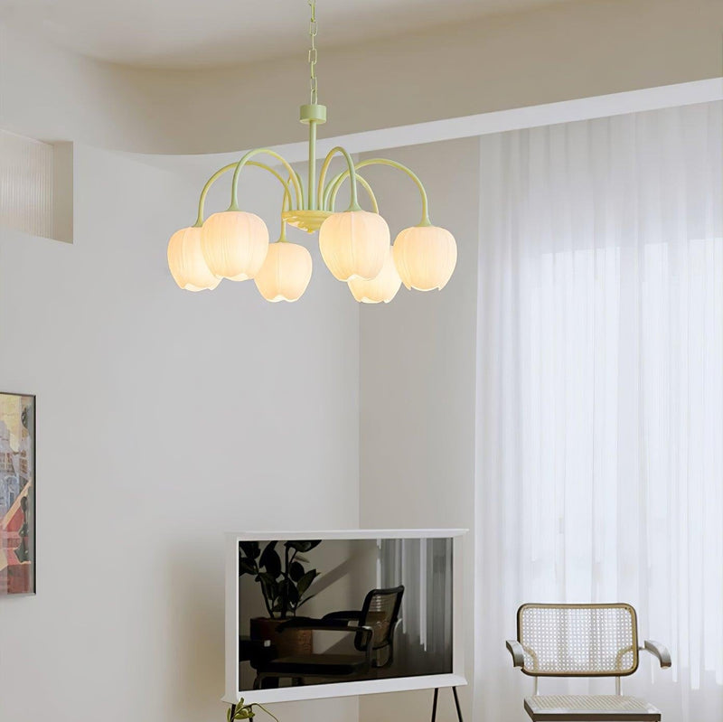 Lustre Tulipes Suspendues Élégant