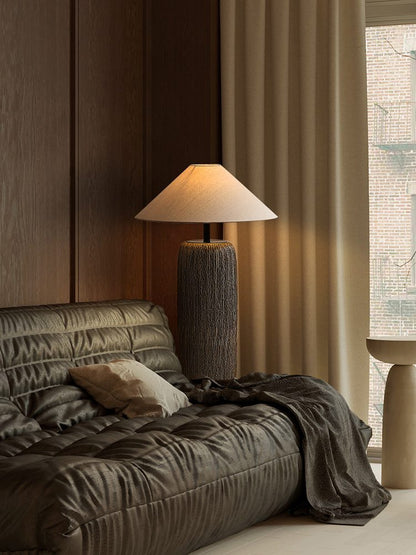 Lampadaire Bois Vieilli Authentique