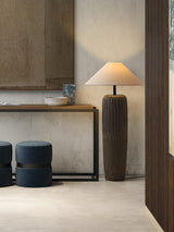 Lampadaire Bois Vieilli Authentique