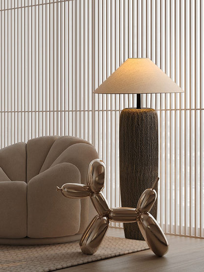 Lampadaire Bois Vieilli Authentique