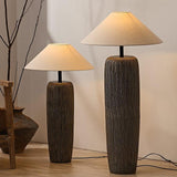 Lampadaire Bois Vieilli Authentique