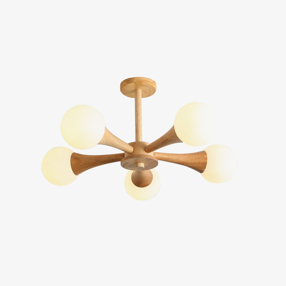 Lustre En Bois Style Japonais