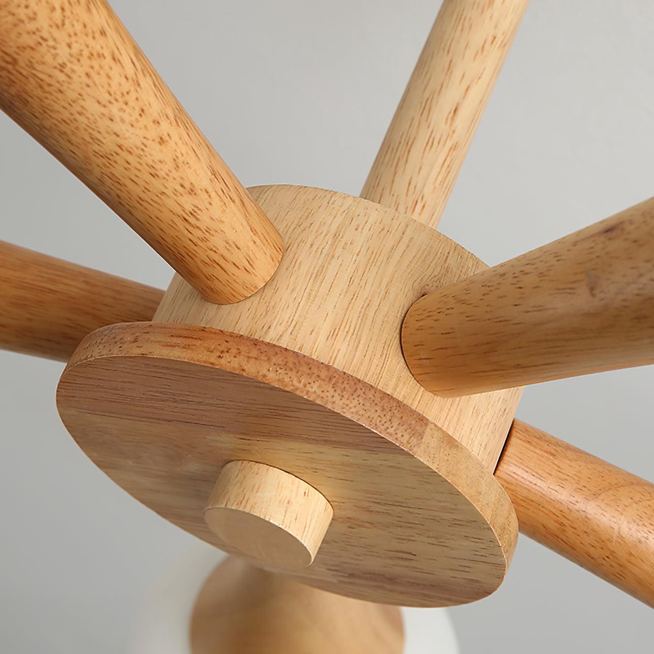 Lustre En Bois Style Japonais
