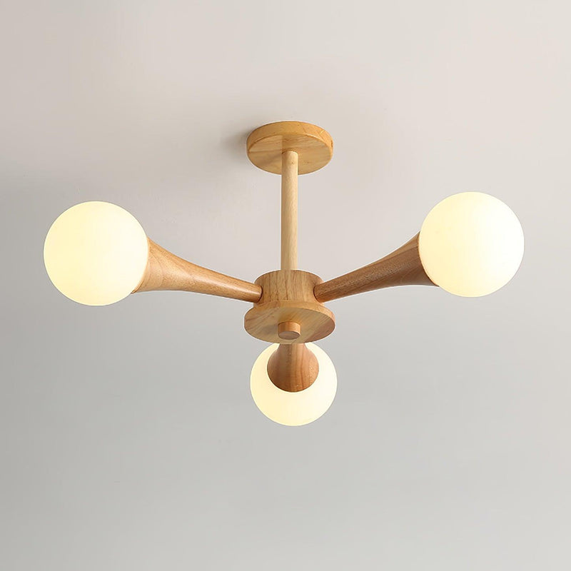 Lustre En Bois Style Japonais