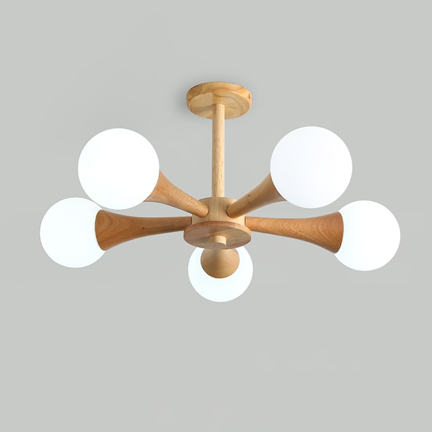 Lustre En Bois Style Japonais