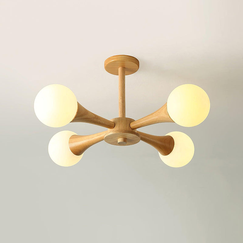 Lustre En Bois Style Japonais