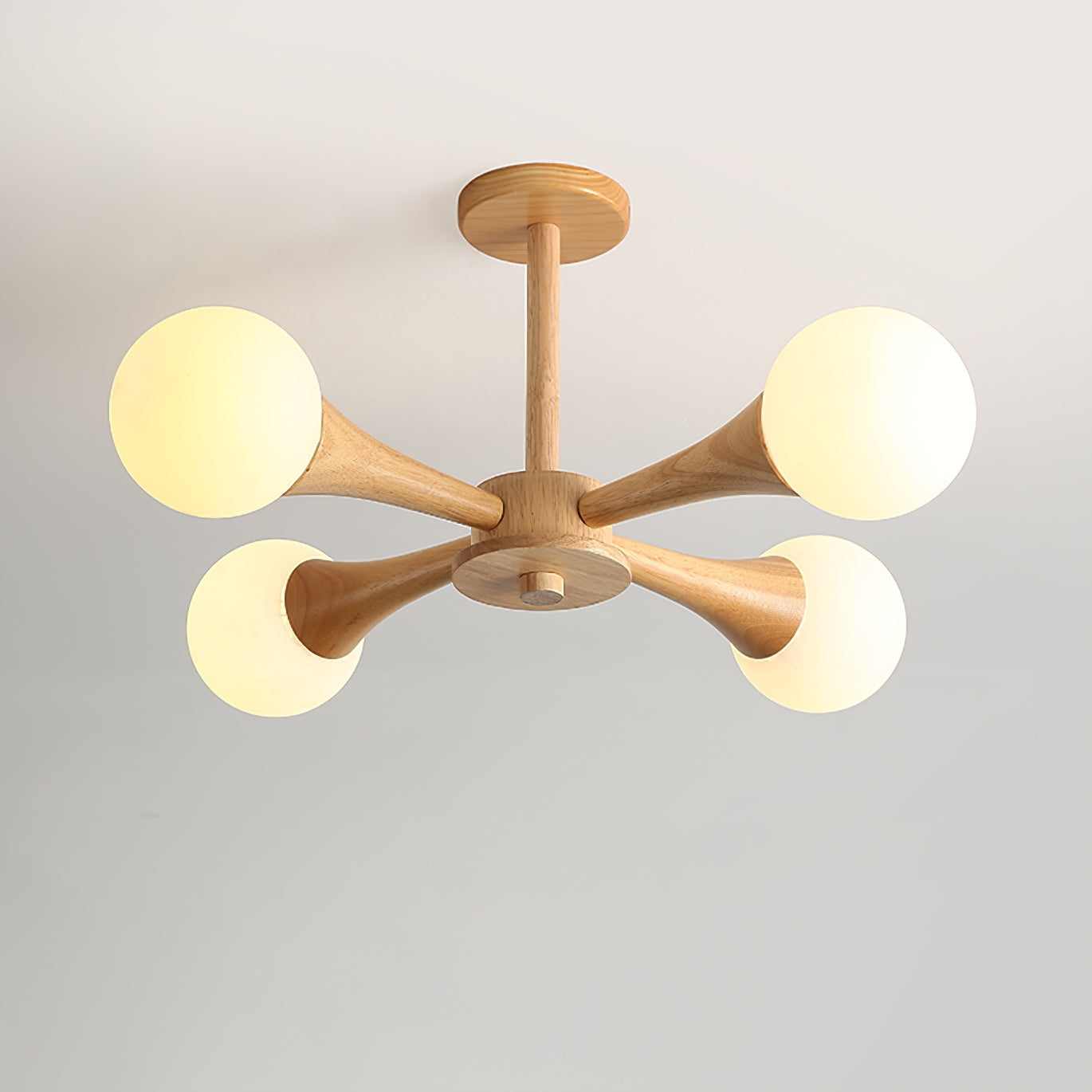 Lustre En Bois Style Japonais
