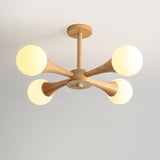 Lustre En Bois Style Japonais