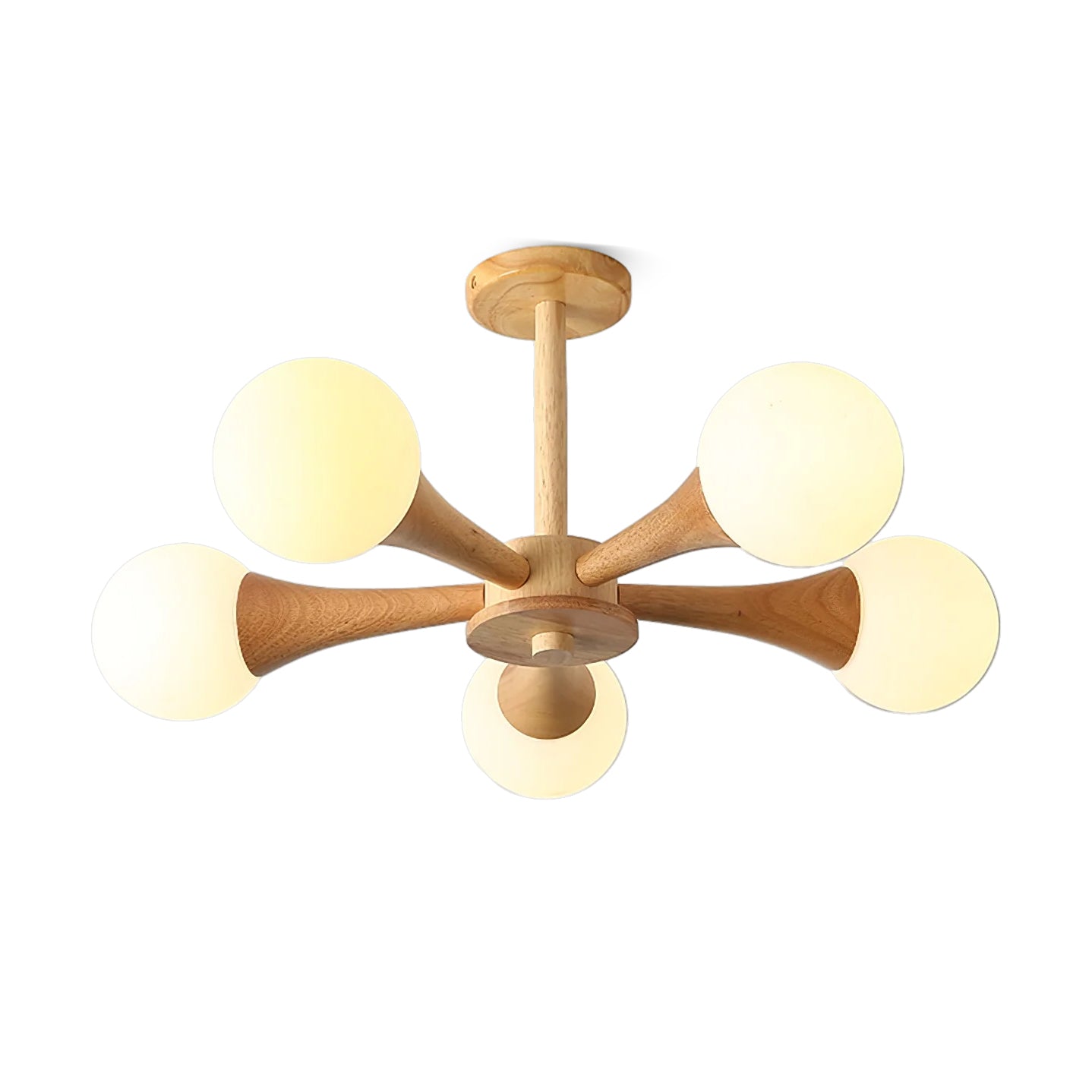 Lustre En Bois Style Japonais