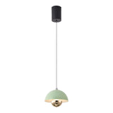 Suspension Luminaire Macaron en Forme de Bouton de Fleur