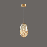 Suspension Luminaire Crystal Verre Luxueux