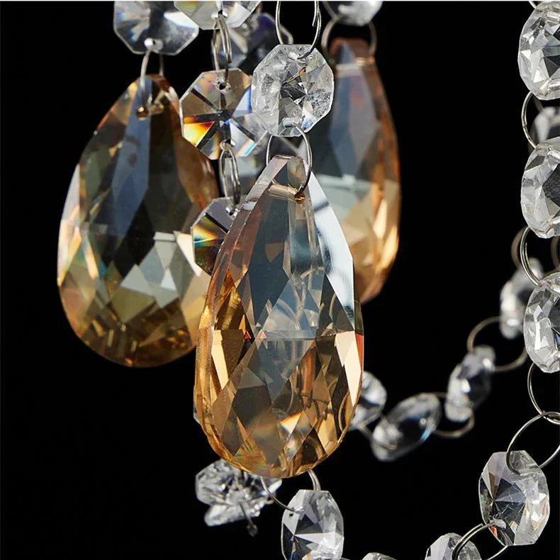 Lustre Luxe Retro Cristal
