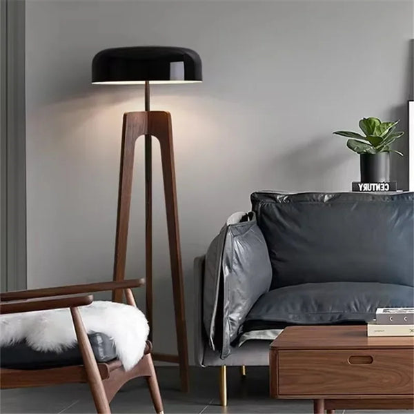Lampadaire Norvégien Bois & Lin