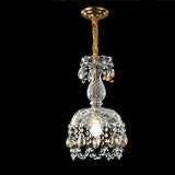 Lustre Luxe Retro Cristal