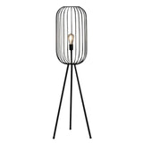 Lampadaire Cage Grillage Rayé Minimaliste
