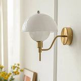 Applique Murale Champignon Crème Douce