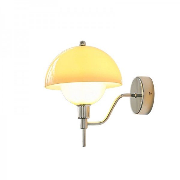 Applique Murale Champignon Crème Douce