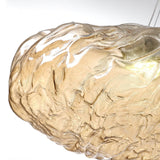 Suspension Luminaire Verre Nuage Soufflé
