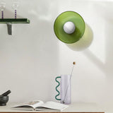 Plafonnier en verre Design