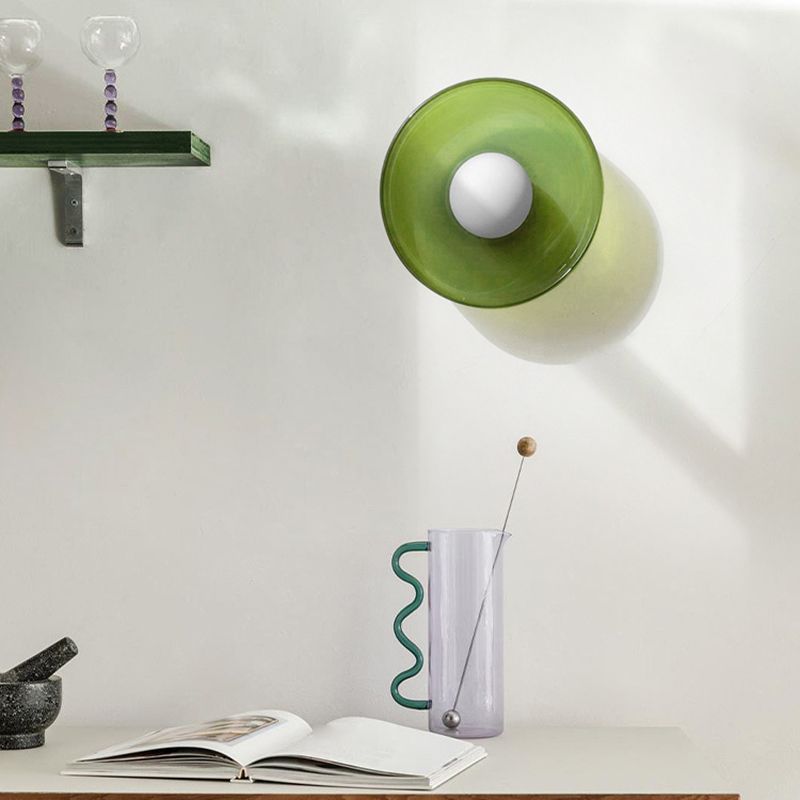 Plafonnier en verre Design
