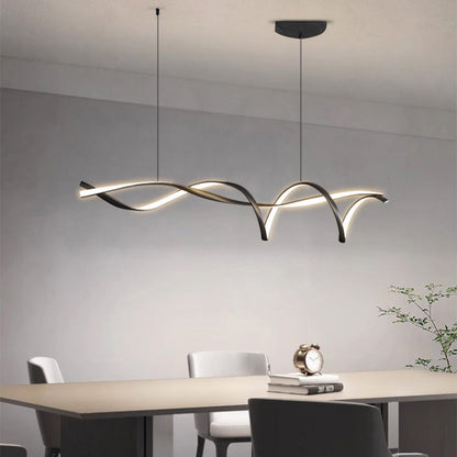 Lustre - Suspension Spirale Moderne LED Dimmable