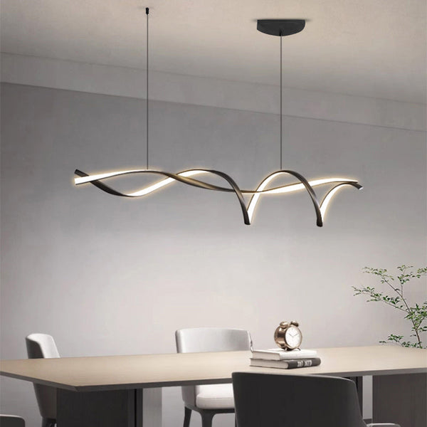 Lustre - Suspension Spirale Moderne LED Dimmable