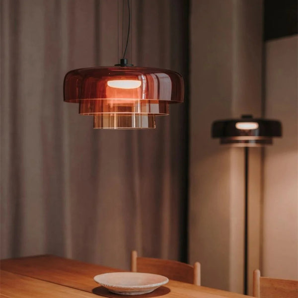 Suspension Luminaire en verre