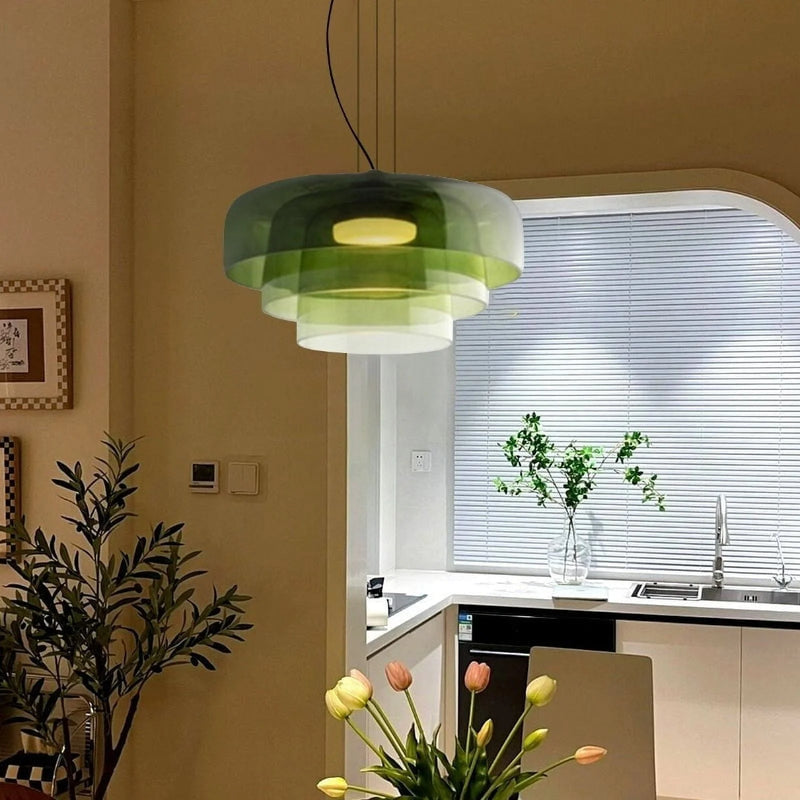 Suspension Luminaire en verre