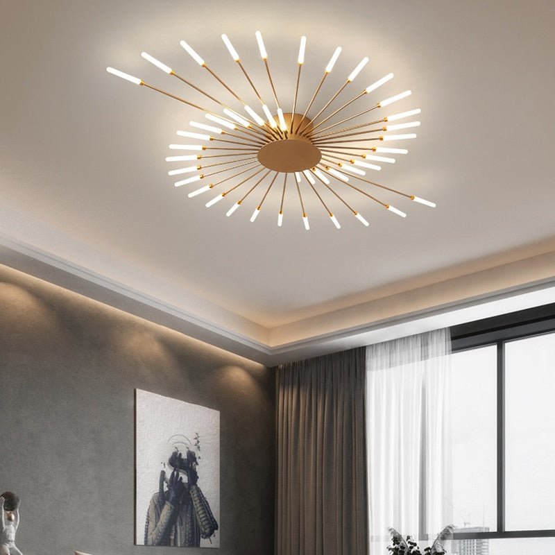 Lustre Multi Branches LED Moderne