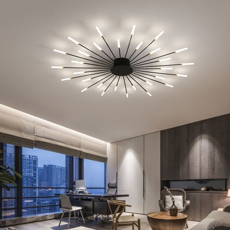 Lustre Multi Branches LED Moderne