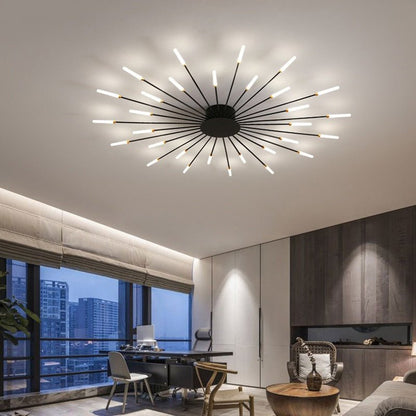 Lustre Multi Branches LED Moderne
