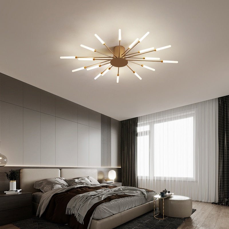 Lustre Multi Branches LED Moderne
