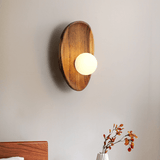 Applique Murale Nature Bois et Verre