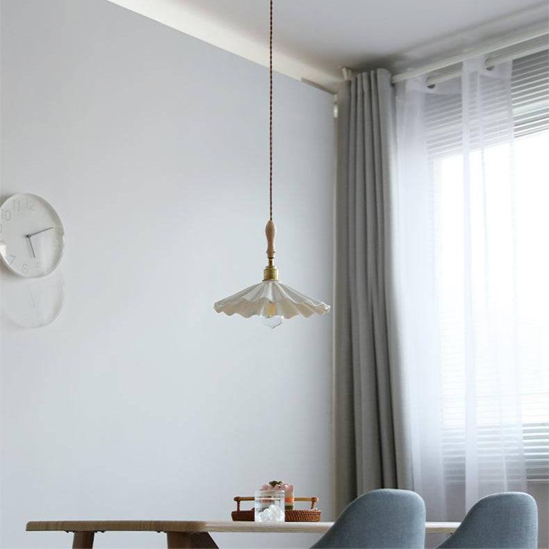 Suspension Luminaire Céramique Style Japonais