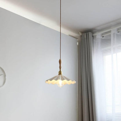Suspension Luminaire Céramique Style Japonais