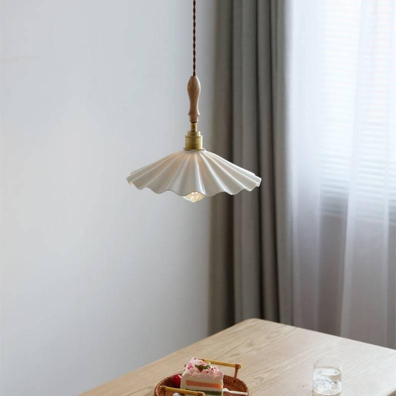 Suspension Luminaire Céramique Style Japonais