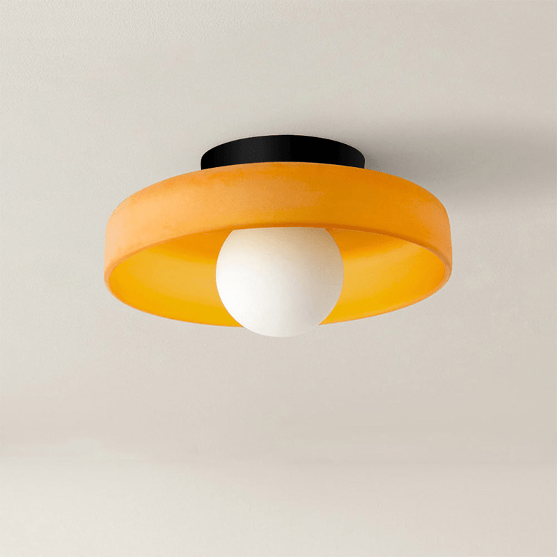 Plafonnier en verre Design