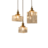 Suspension Luminaire Moderne Rétro Cubique