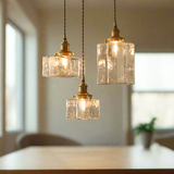Suspension Luminaire Moderne Rétro Cubique