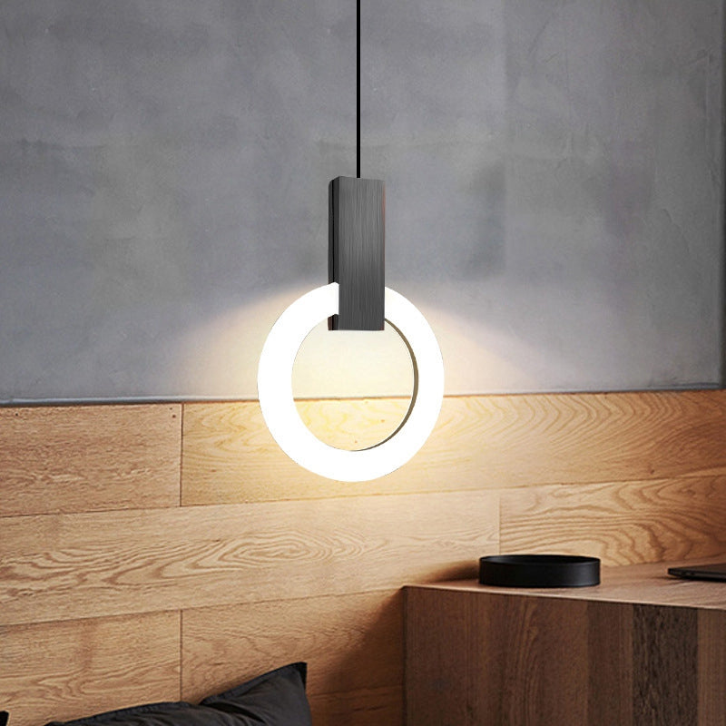Suspension Luminaire Anneau Nordique Led