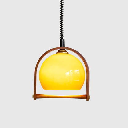 Suspension Luminaire Vintage En Verre
