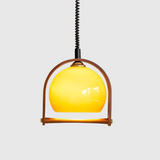 Suspension Luminaire Vintage En Verre