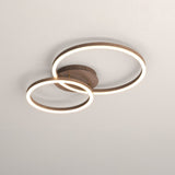 Plafonnier en forme de bagues elegant
