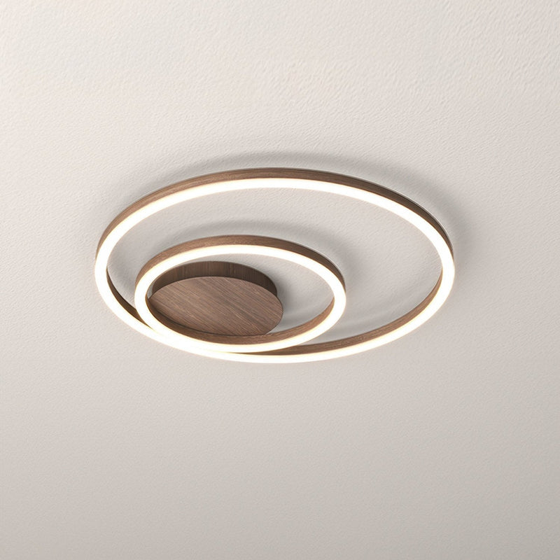 Plafonnier en forme de bagues elegant