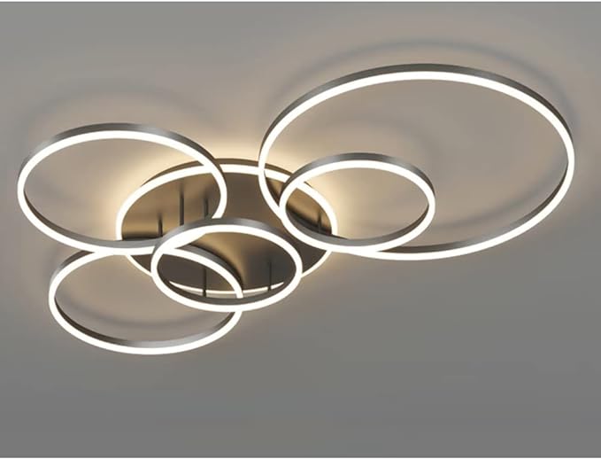 Plafonnier Anneaux LED