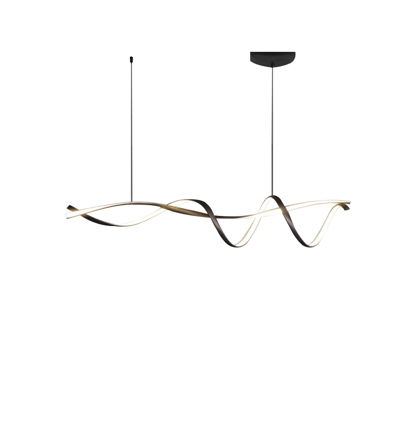 Lustre - Suspension Spirale Moderne LED Dimmable