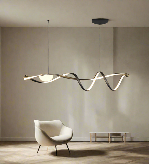 Lustre - Suspension Spirale Moderne LED Dimmable