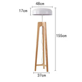Lampadaire Norvégien Bois & Lin