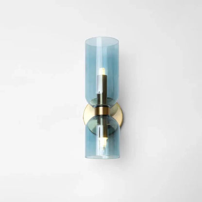 Applique Murale Double Verre Sablé